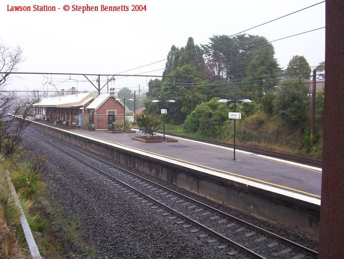 
The view looking west along platform 2.
