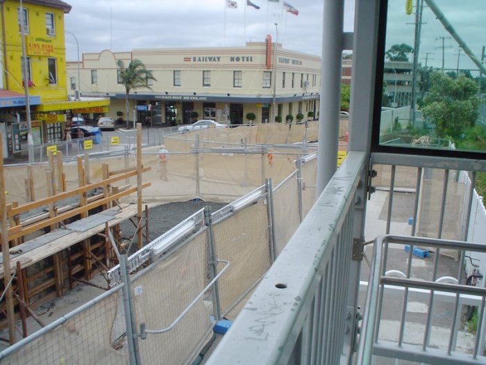 Lidcombe Turnback platform western end. Trains are supposed to come from Bankstown/Liverpool and terminate in the new platform.