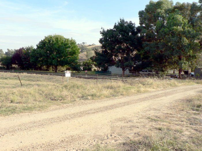 The view looking across towards the location.