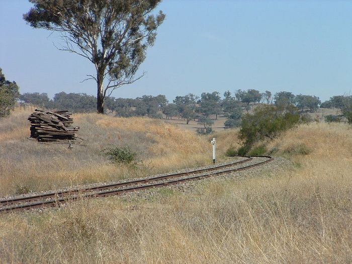 
The view looking south.
