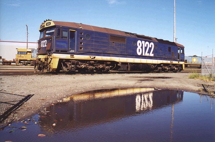 
Saturday afternoon sees 8112 shut down in Morandoo Sidings.
