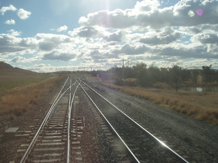 The view looking north towards Mount Owen Junction.