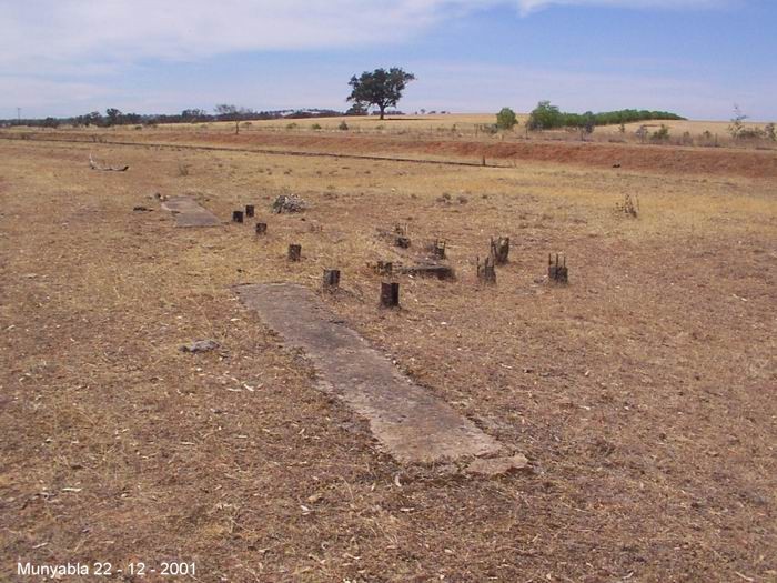 
Foundations of the original weighbridge.
