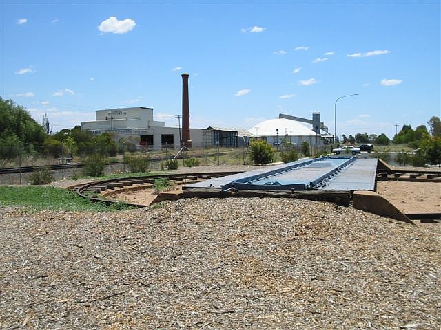 The turntable has been preserved but is no longer in use.
