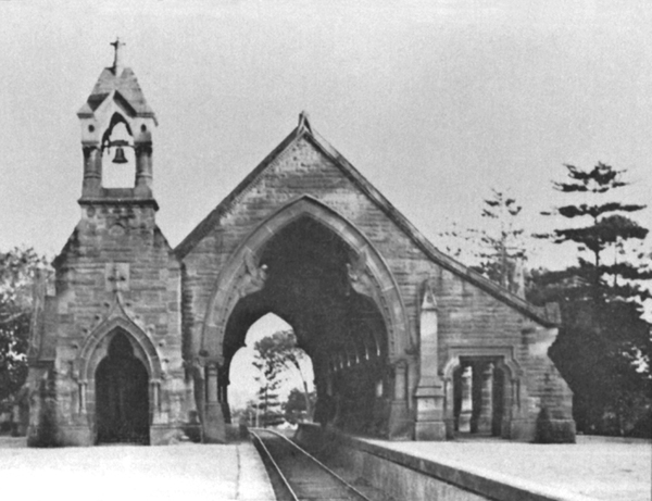 A view of the mortuary station.