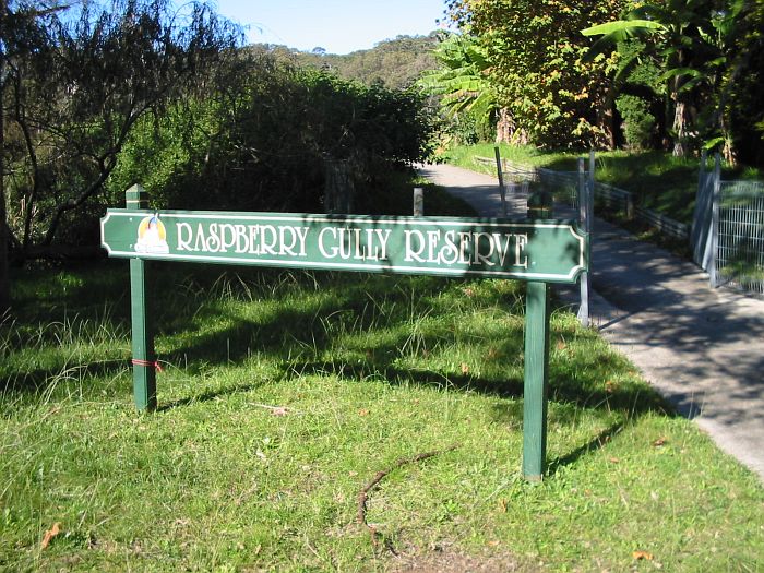 
The reserve which now marks the location of the one-time Raspberry Colliery.
