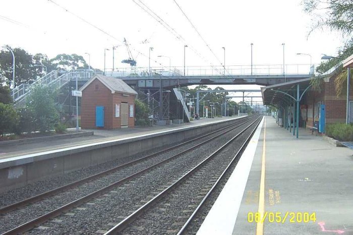 The view looking north towards Meadowbank.