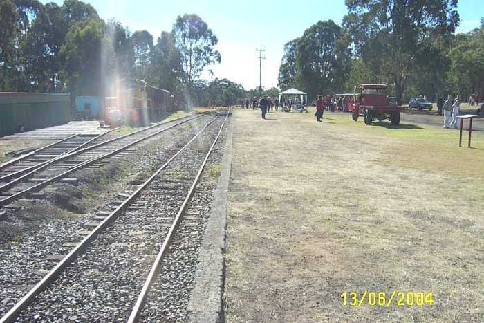 A view of Richmond Main Platform looking towards Pelaw Main.