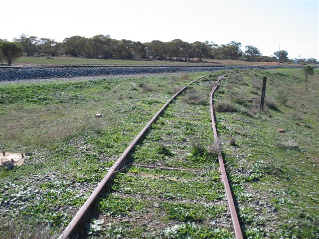 
The location of the one-time east triangle junction.
