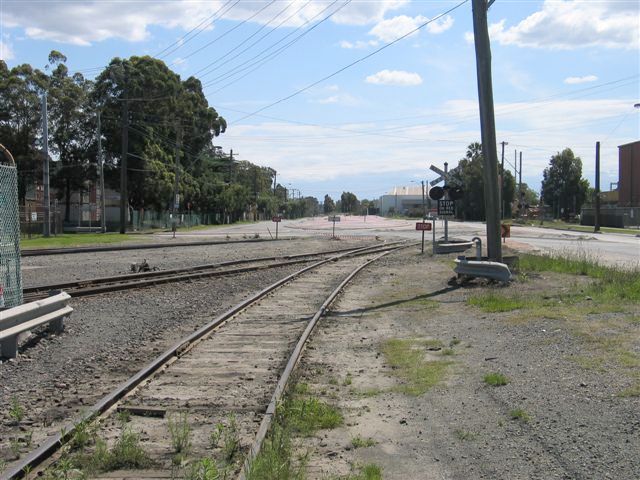 
Looking down Grand Ave from the Shell sidings.
