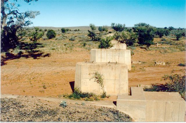 Another view of the remains of a small bridge, looking towards Silverton.