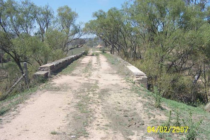 The 5th crossing of Solitary Creek looking towards Sodwalls.