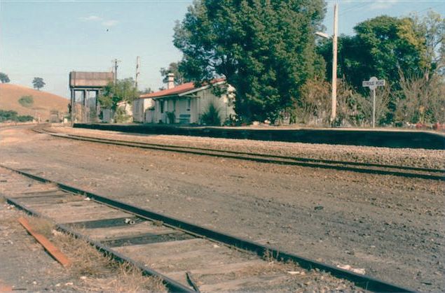 
A closer view of the station.
