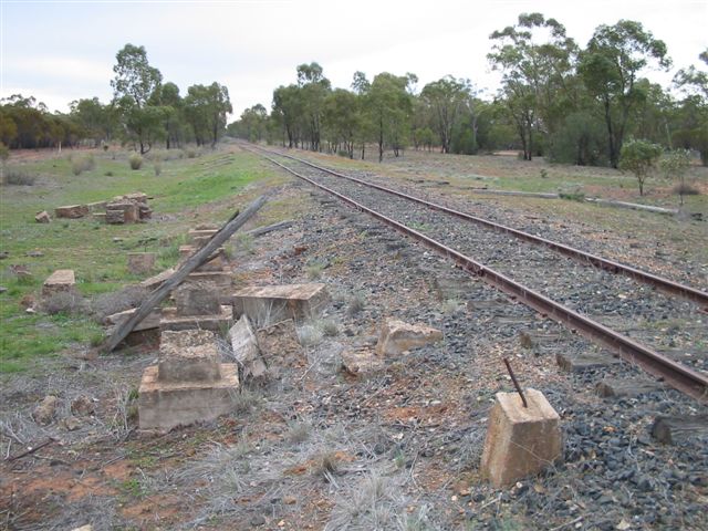 
Little remains at the one-time staff crossing station of Summervale.
