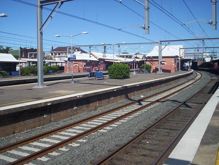 
The view looking southwards across to platforms 2-6.
