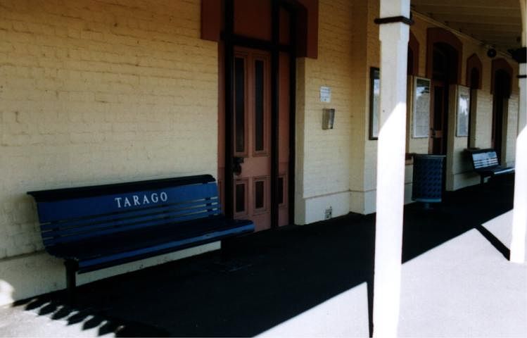 
The platform features modern seating and a new coat of paint.
