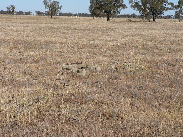 Some unidentified remains, about 100m from the former siding location.