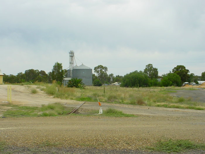 
The view looking north over the location of the former dual-gauge
trans-shipment yards.
