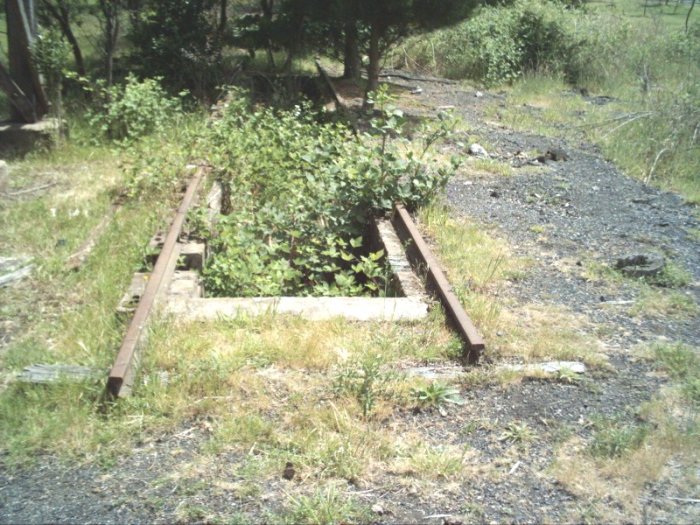 The engine ash pit is still present, adjacent to the water tank.