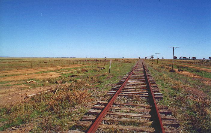 
The area is littered with rusting remains of pieces of infrastructure.
