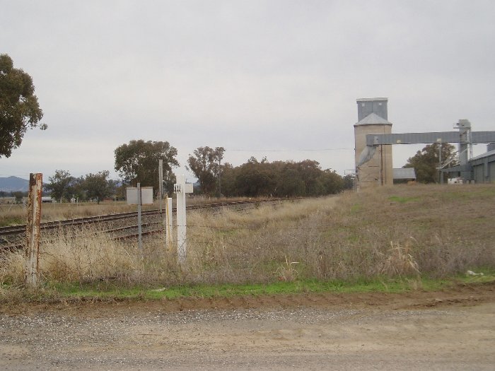 The view looking south towards Werris Creek.