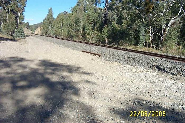 
the track in the vicinity of Weenga.
