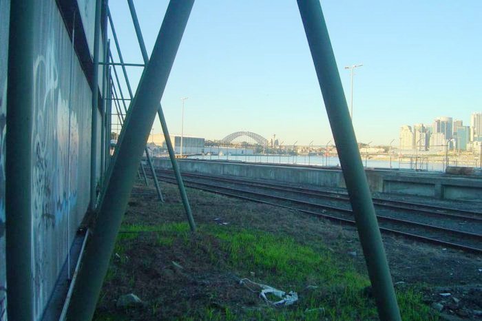 The view looking east towards White Bay and the city.