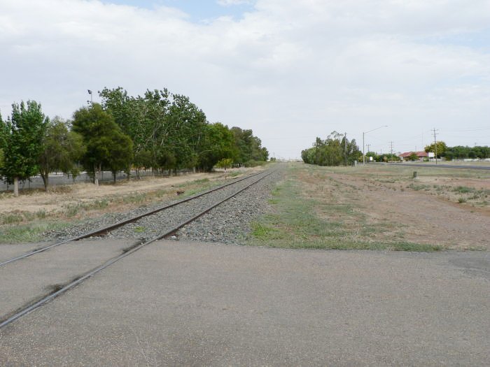 The view looking west towards Griffith.